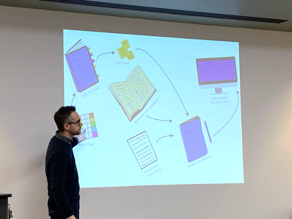 Lockridge explains the workflow mapping process