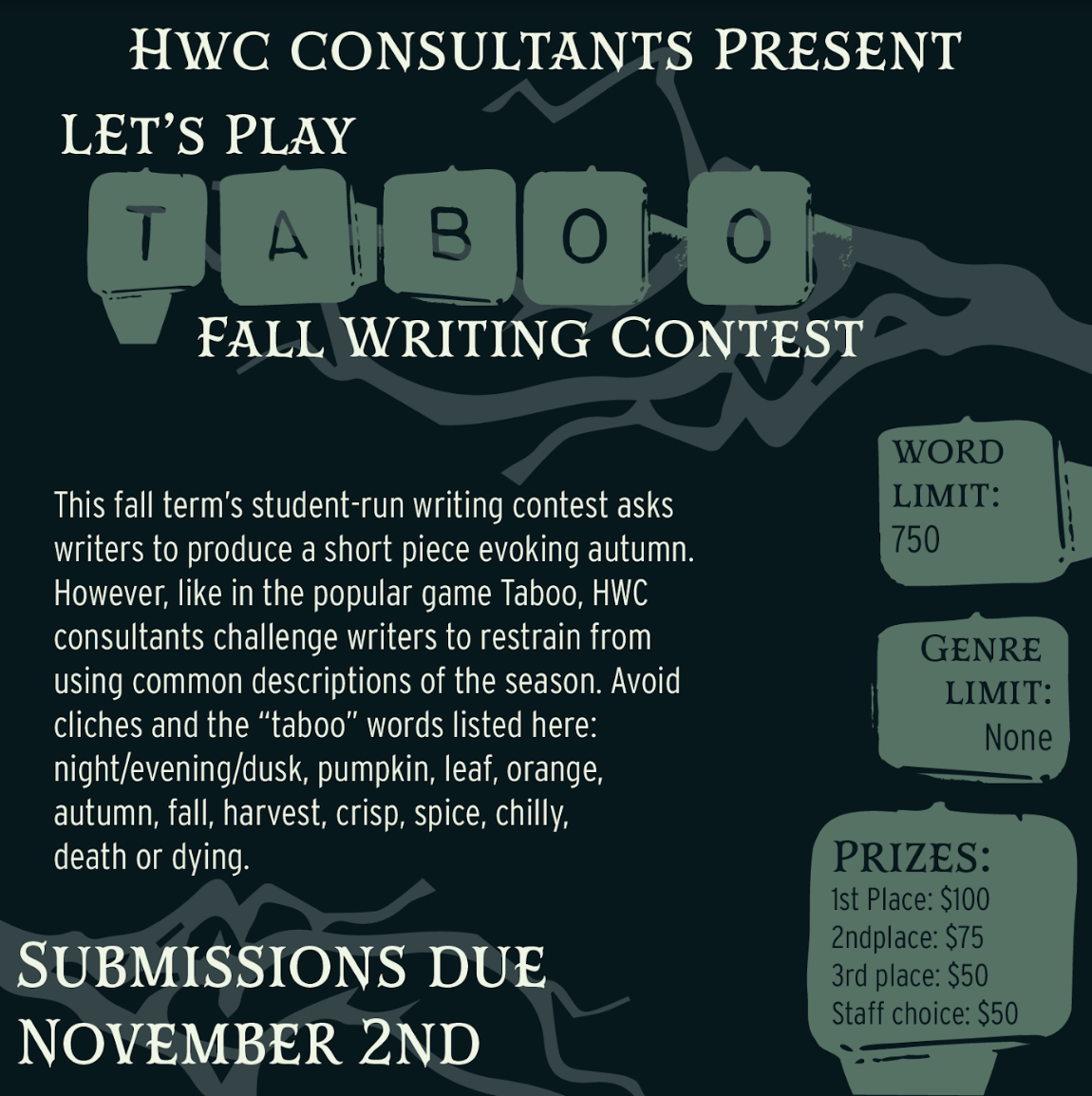 Creative Writing Contests Howe Writing Center Miami University