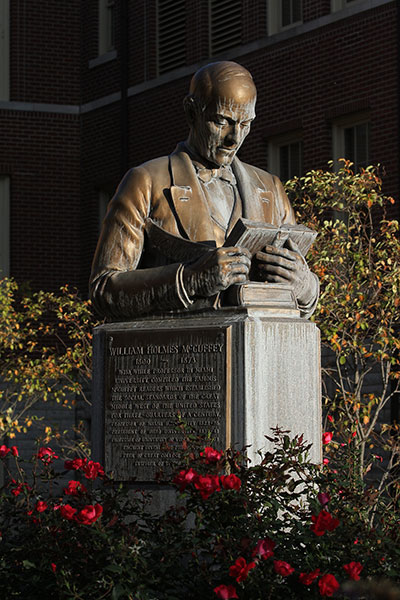 William Holmes McGuffey statue