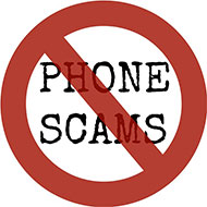 Phone scam image