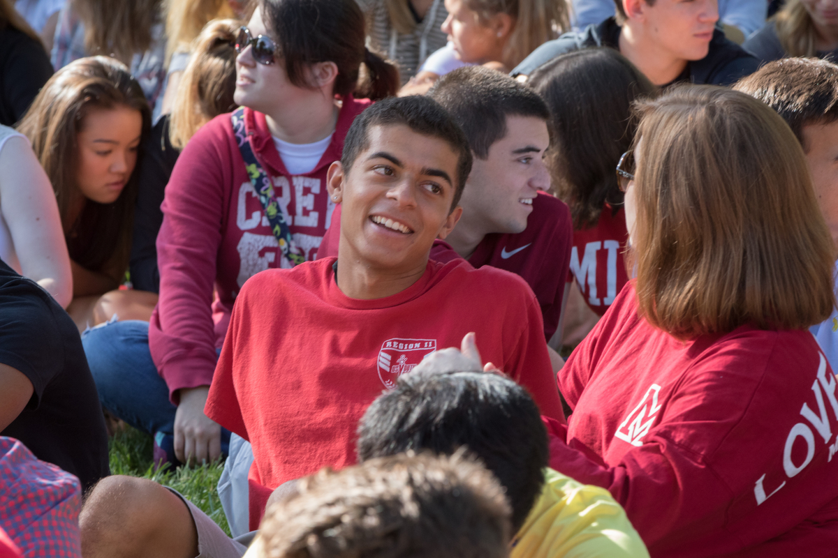 Students enjoy Convocation