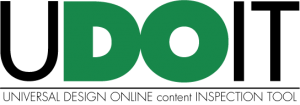 UDOIT logo