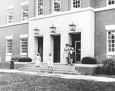 King entrance in 1966.