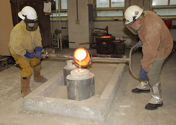 bronze-casting