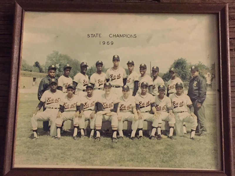 Vintage photo of the baseball team