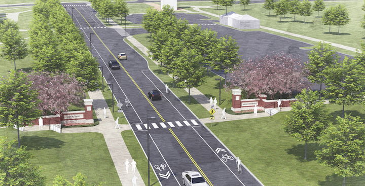 Photo rendering of State Route 73 project.