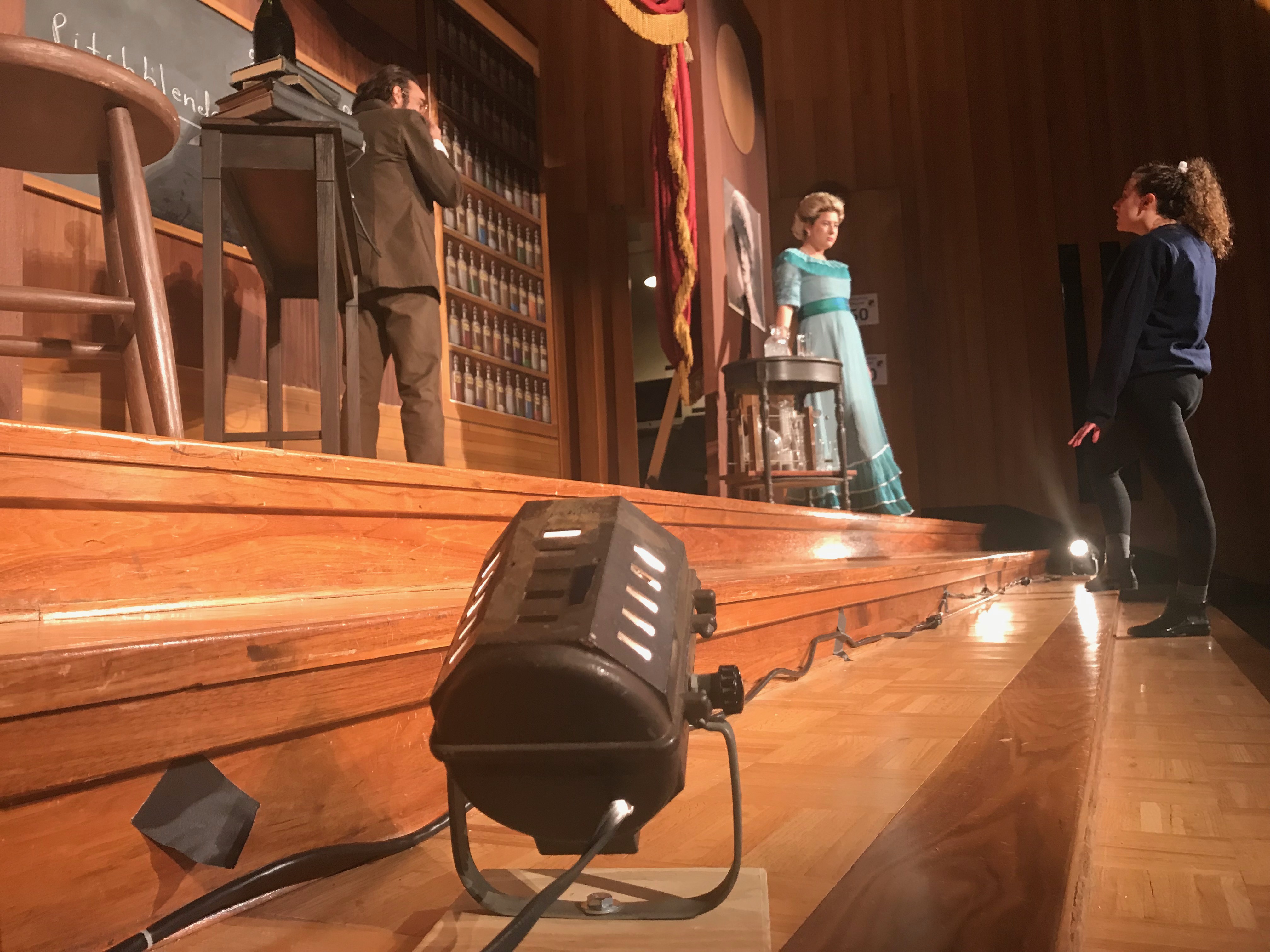 "Echoes" cast and crew run through dress rehearsal days before opening night