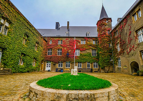 Chateau de Differdange in Luxembourg