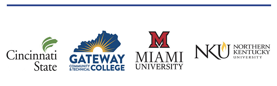 logos miami, gateway, NKU, Cincinnati State