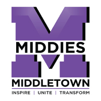 link to Middletown City Schools page, Middies Middletown INSPIRE UNITE TRANSFORM
