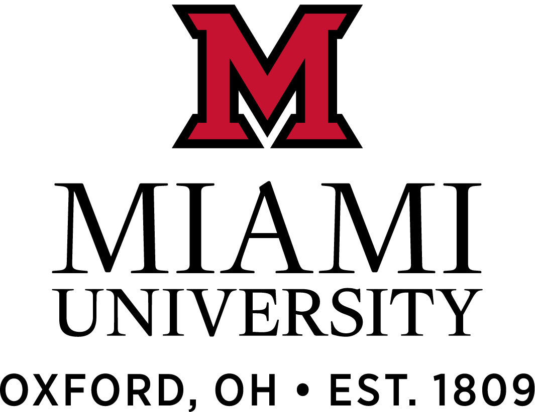 Miami University alternate logo stacked vertically