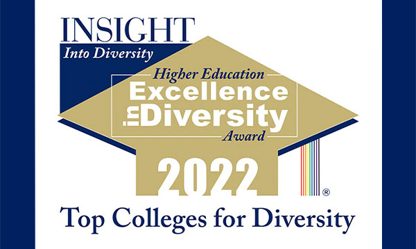 myaamia logo made in flowers outside sheidler hall