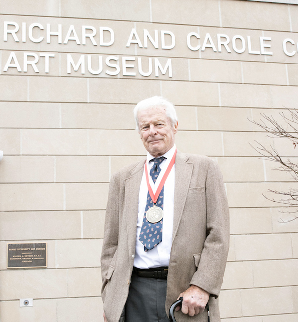 Richard Cocks at the Art Museum naming dedication
