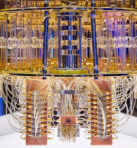 Inside an IBM Quantum System One