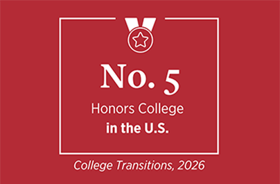Number 5 Honors College in the U.S. by College Transitions in 2026