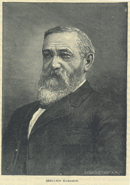 Portrait of Benjamin Harrison