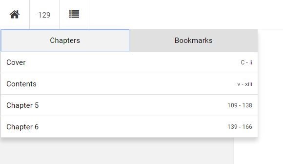 Navigate using the 'Chapters' tab.