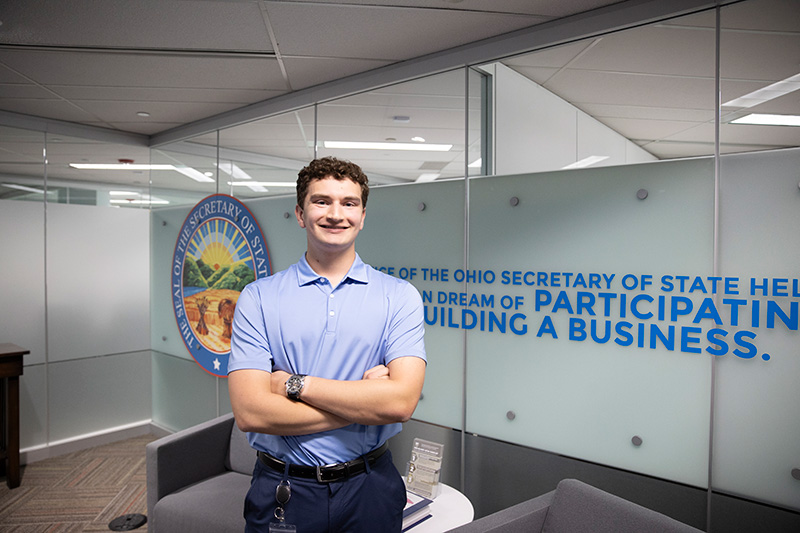 Miami University student Nicholas Judy