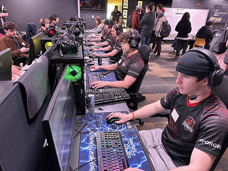 players at computers