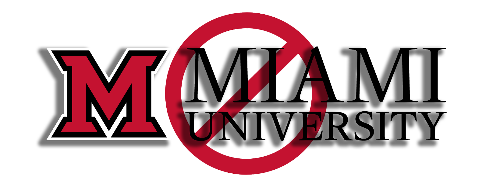 the primary logo with a drop shadow