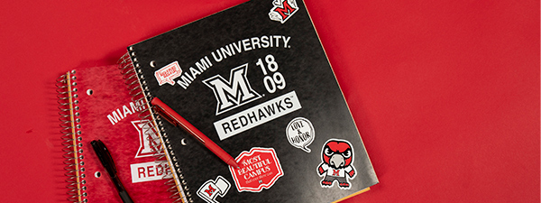 Miami branded notebooks