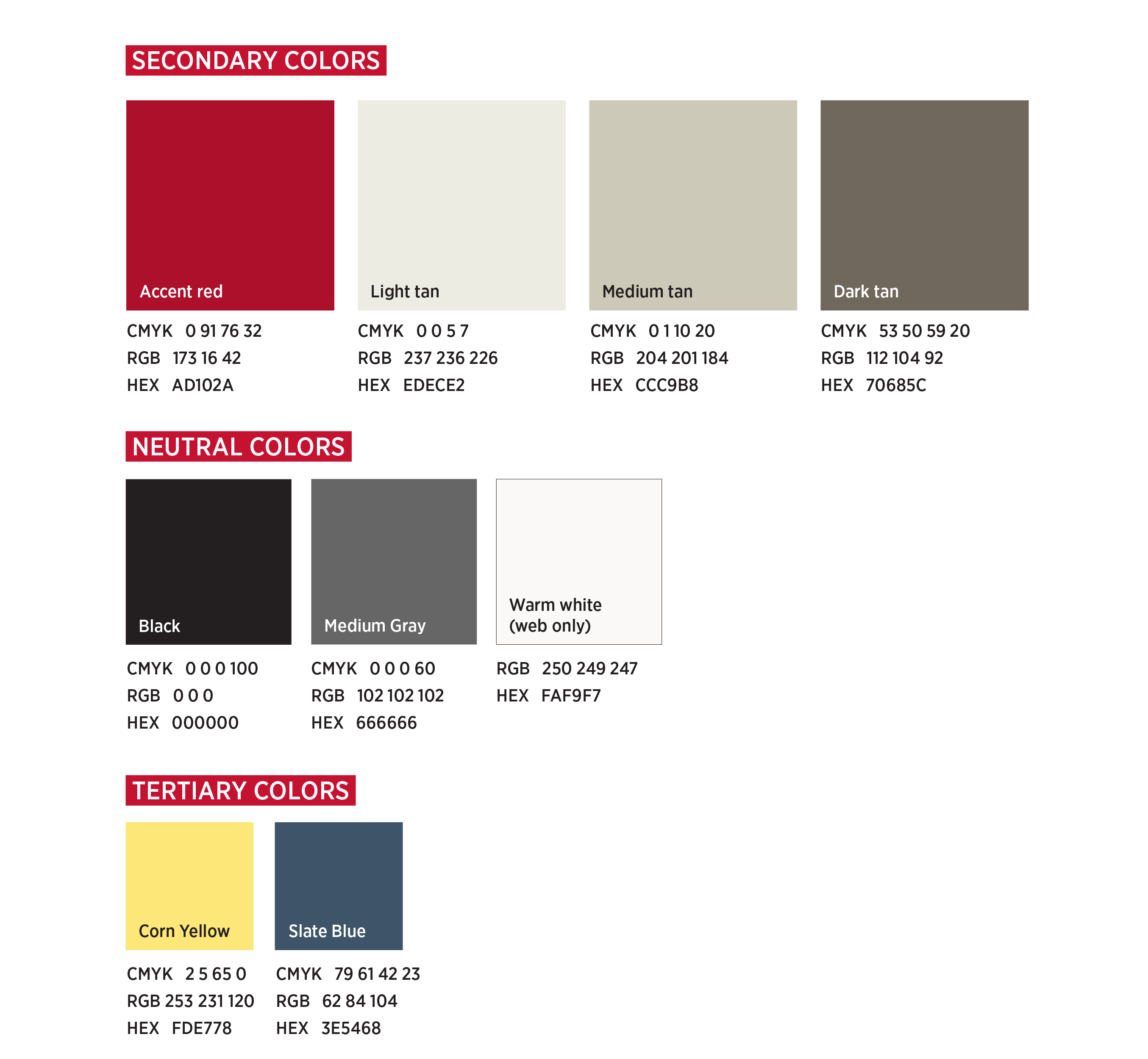 Emphasize Color Colors | Brand Style | Miami University