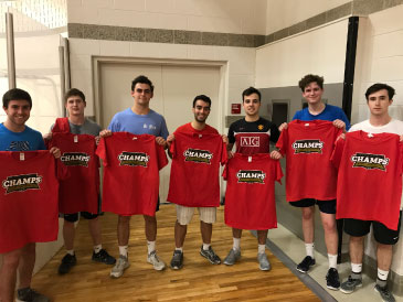 Fraternity soccer champions