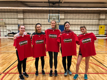 Womens volleyball champions