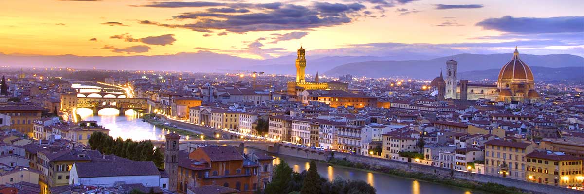 aerial view of Italy