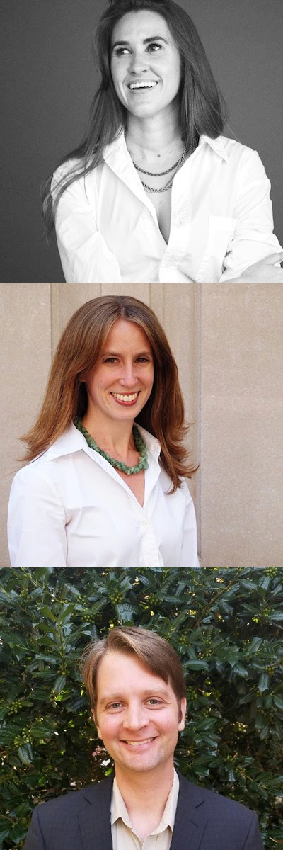 from top to bottom; Kasha Huk, Katrina Briddell, and Michael Forrester