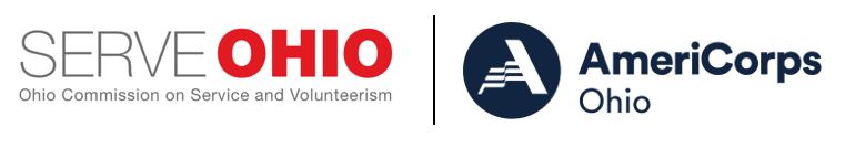 AmeriCorp Logo: Serve Ohio, Ohio Commission on Service and Volunteerism 