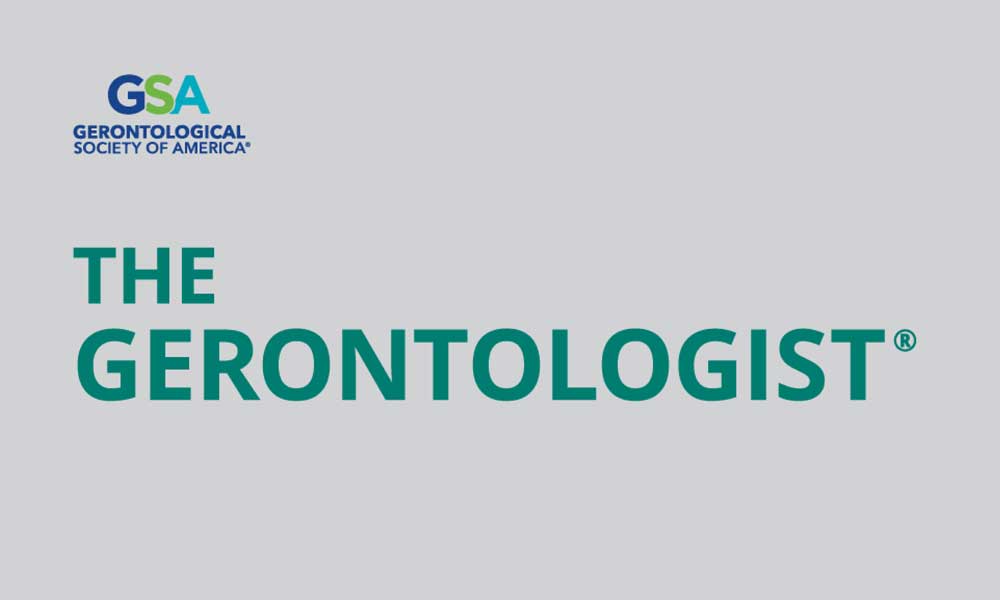Logo of The Gerontologist journal