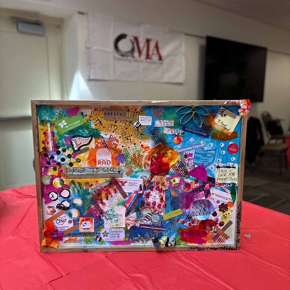 Example of a collaborative art piece. 