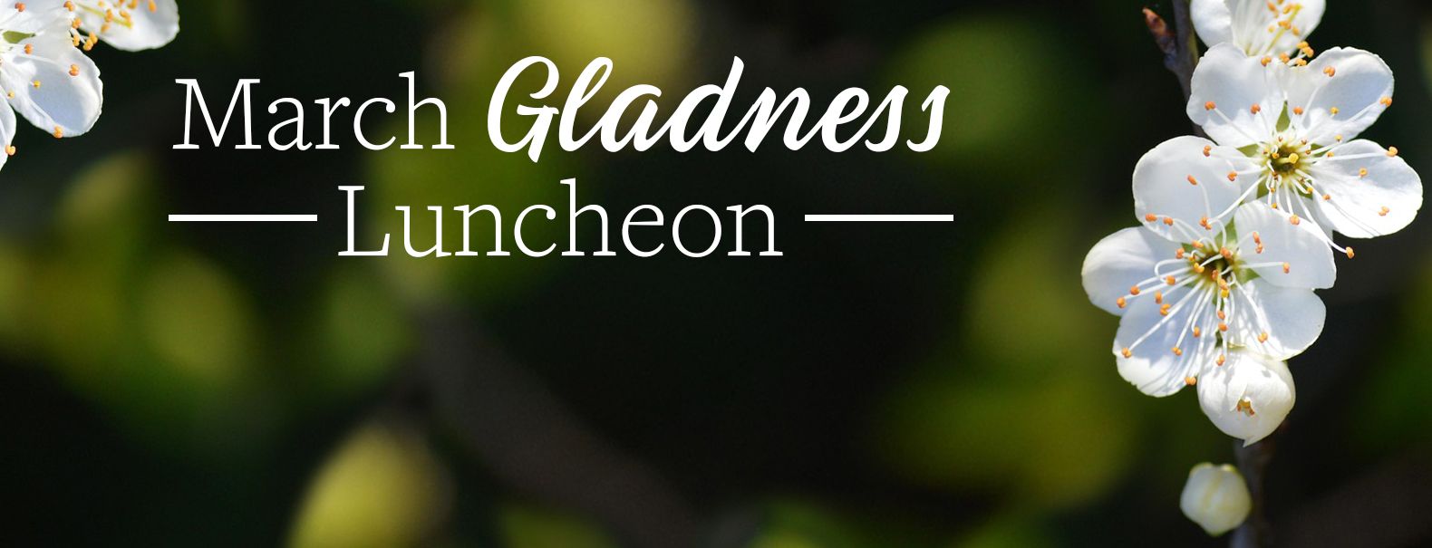 March Gladness Luncheon