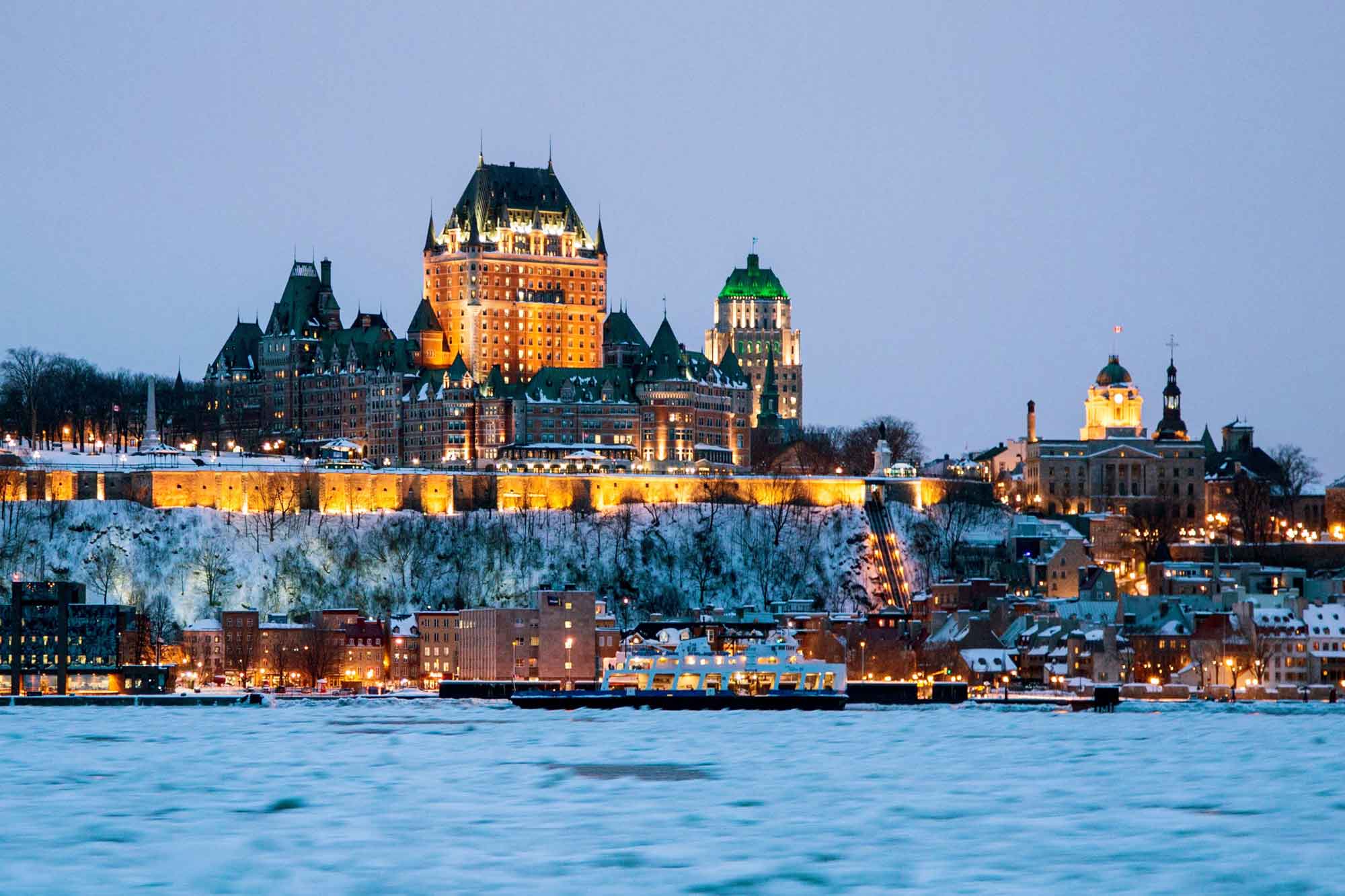 Skyline of Quebec City