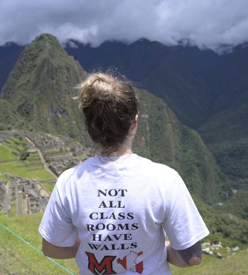 student in peru 
