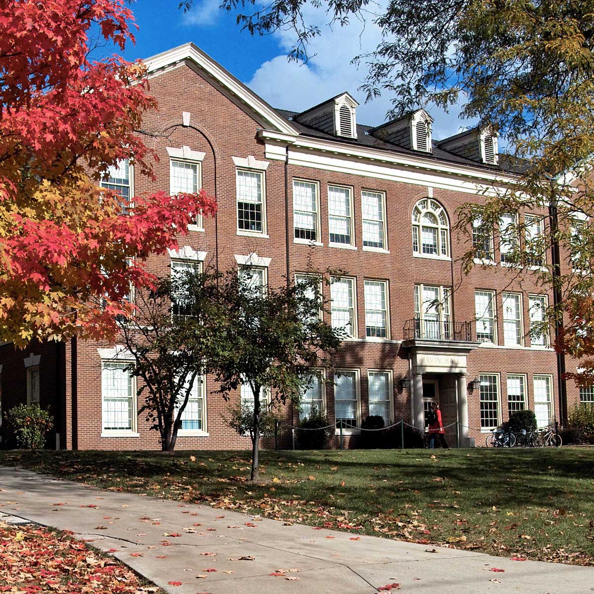 Irvin Hall South Entrance