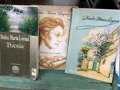 Selection of Cuban poet's books on display in Havana