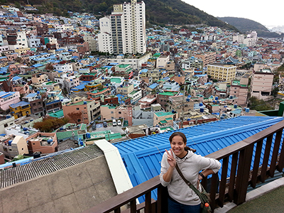 Kayla Orta in Busan, South Korea