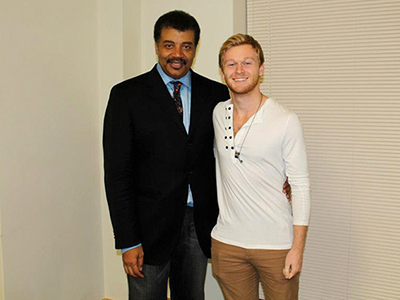 Neil deGrasse Tyson and Michael Taggart
