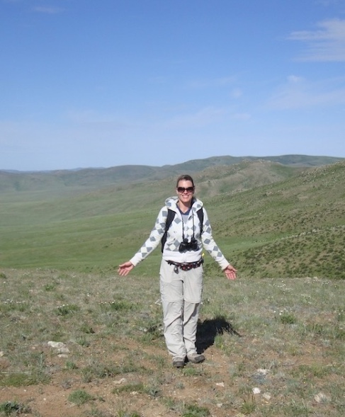Kym Janke on an Earth Expeditions trip to Mongolia