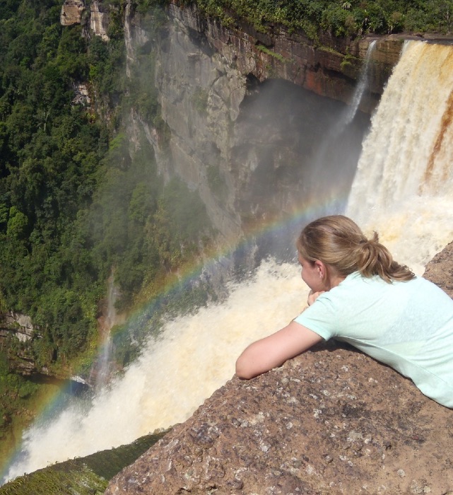 Katie Kräfte on an Earth Expeditions trip to Guyana