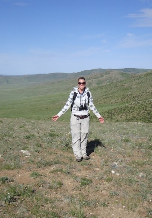 Kym Janke on an Earth Expeditions trip to Mongolia