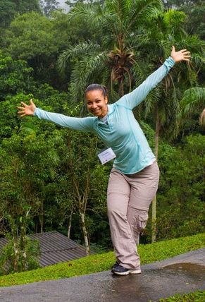 T'Noya Thompson on an Earth Expeditions trip to Brazil