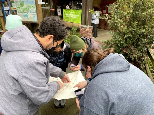 This picture was taken during an insect collecting activity at the Audubon Center in Seward Park, Seattle WA.