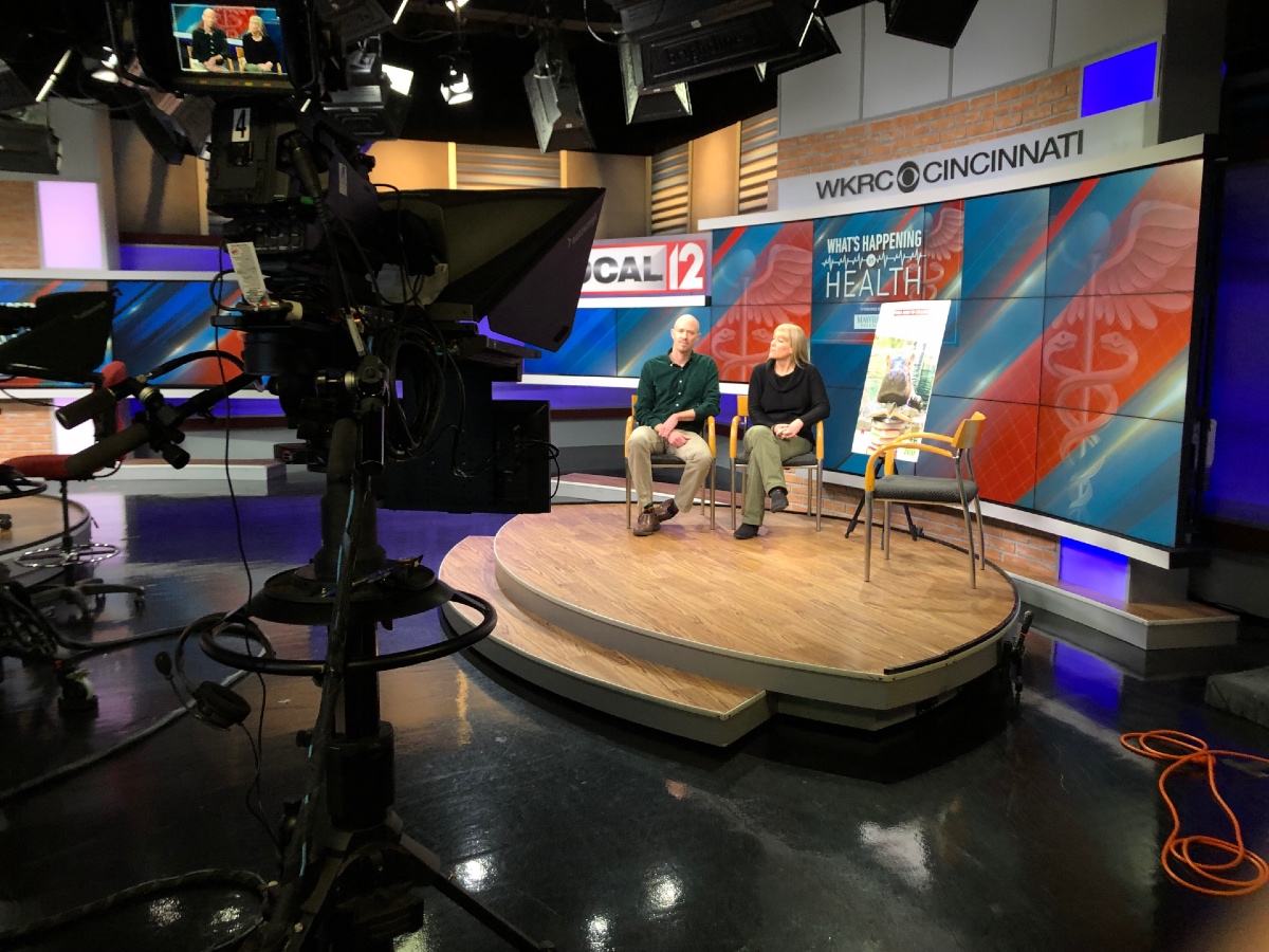 Waiting to be interviewed