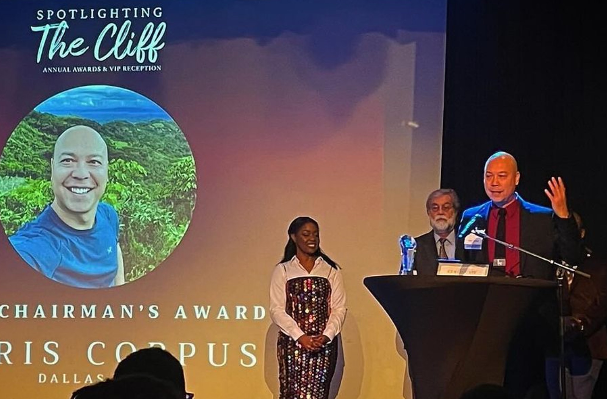 Chris Corpus wins Chairman's Award