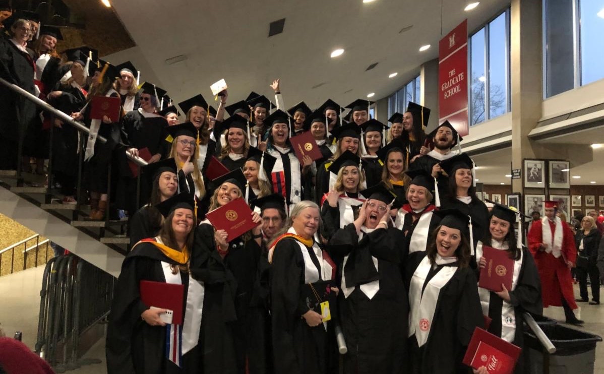 Students jsut graduated.