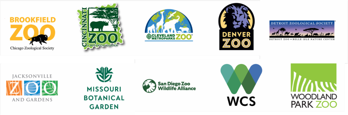 Ten AIP partners logos.