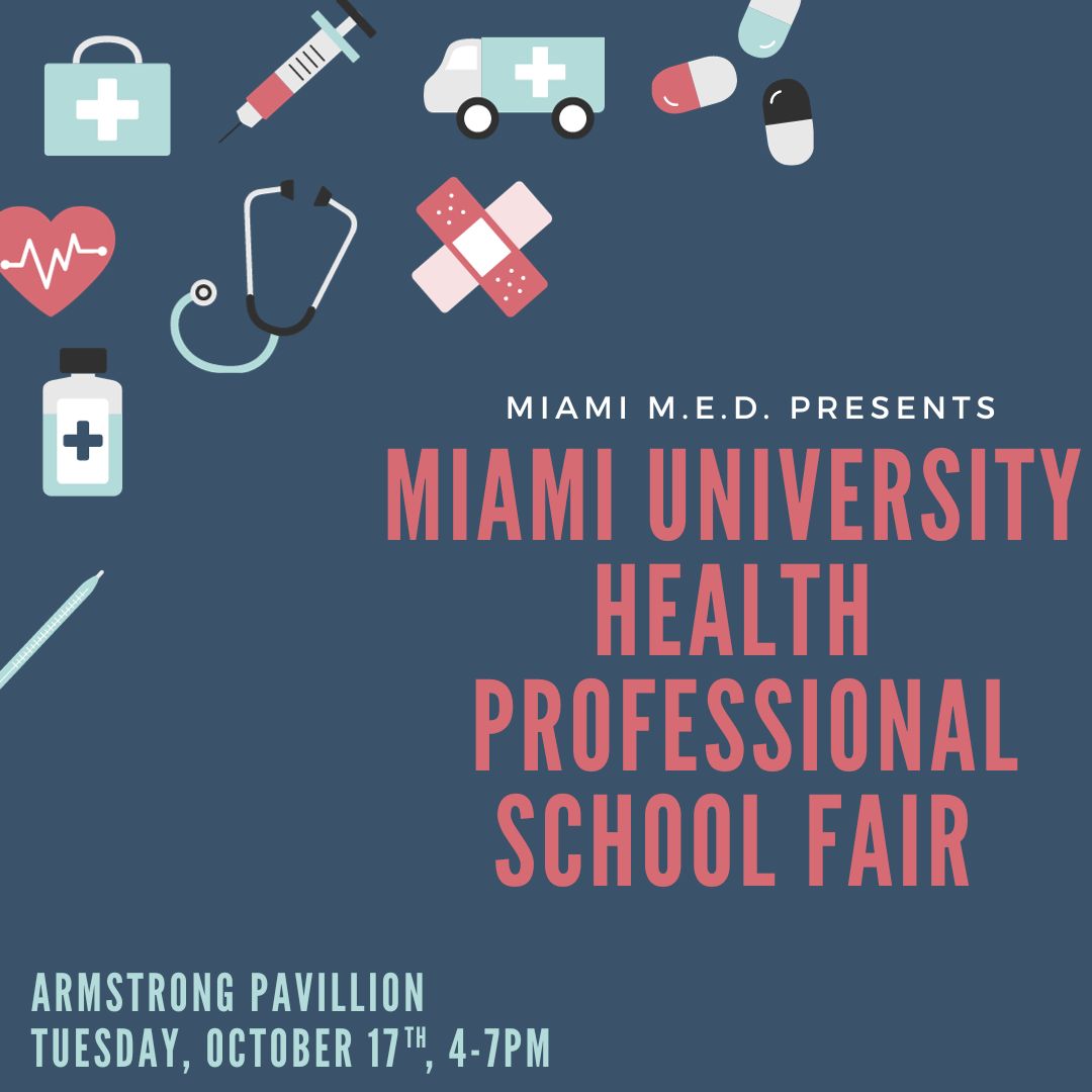 Poster for Health Professions Fair